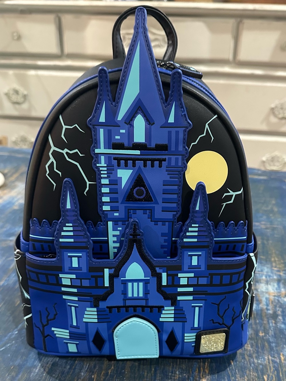Universal Epic Universe Dark Universe Frankenstein Manor Loungefly Mini Backpack